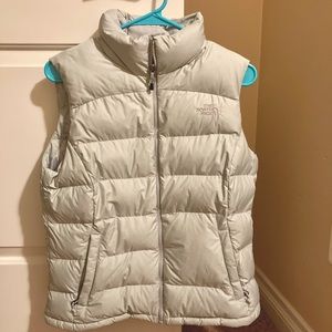 Down filled North Face puffer vest